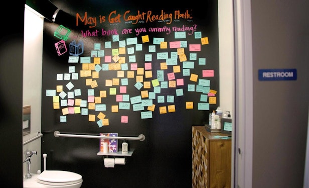 San Francisco Bathroom Post Its